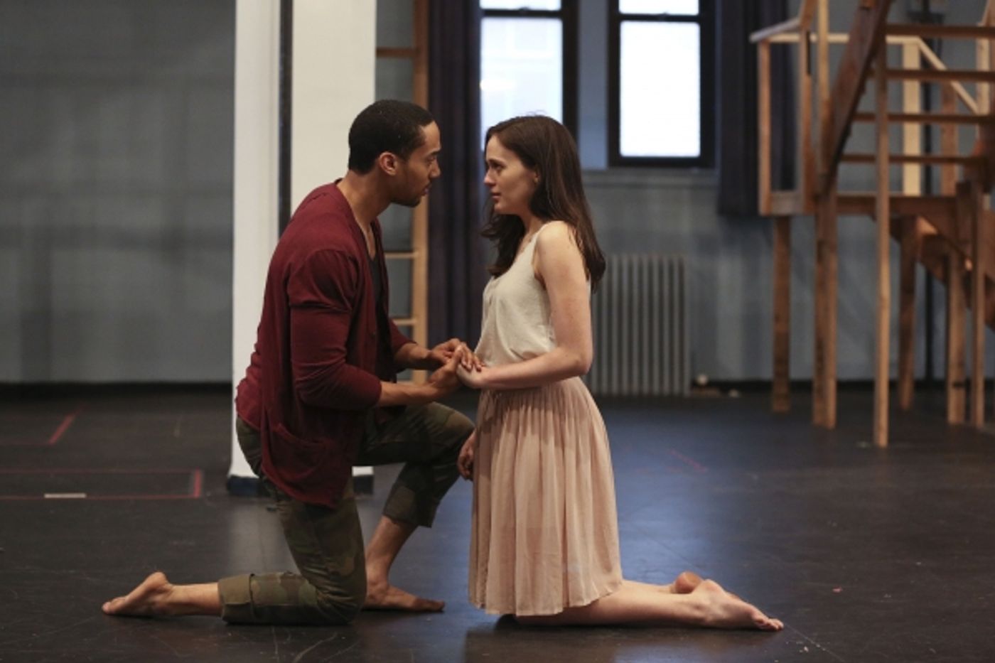 Photo Flash: Jesse Tyler Ferguson, Sam Waterston & More in Rehearsal for Shakespeare in the Park's THE TEMPEST  Image