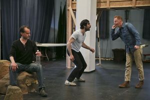 Danny Mastrogiorgio, Louis Cancelmi, Jesse Tyler Ferguson Photo