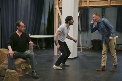 Danny Mastrogiorgio, Louis Cancelmi, Jesse Tyler Ferguson Photo