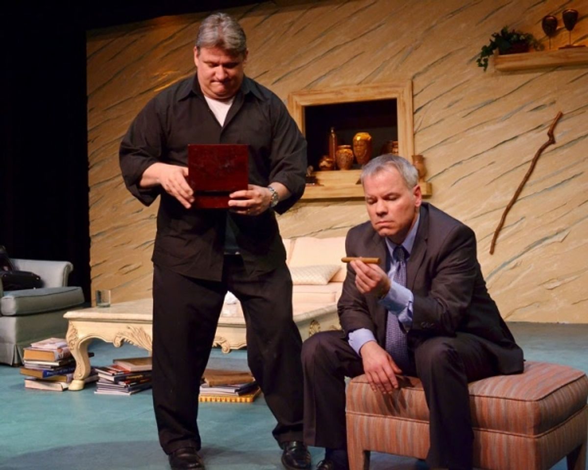 Scott Schneider and Larry Kadish at 