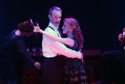 Denise Whelan, Owen Pelesh, and Ellie Mooney. Photo by Sabina Louise Pierce. Photo