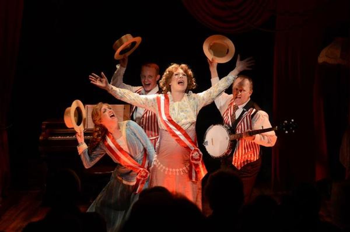 Ellie Mooney, Owen Pelesh, Denise Whelan and Scott Langdon. Photo by Sabina Louise Pierce. at 