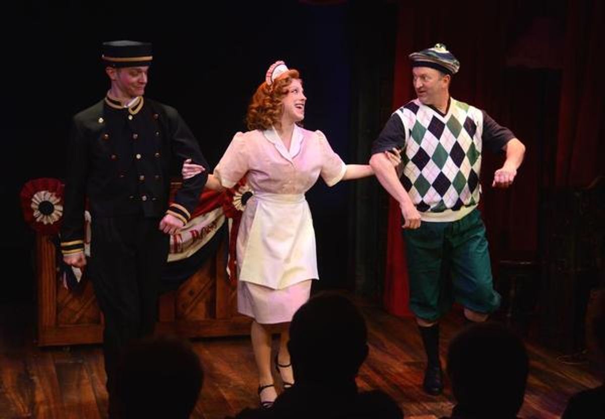 Owen Pelesh, Ellie Mooney and Scott Langdon. Photo by Sabina Louise Pierce. at 