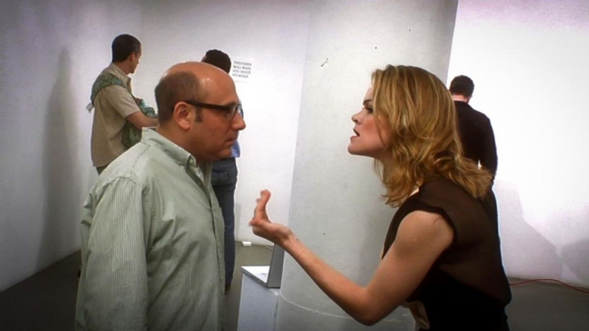Willie Garson and Missi Pyle at 