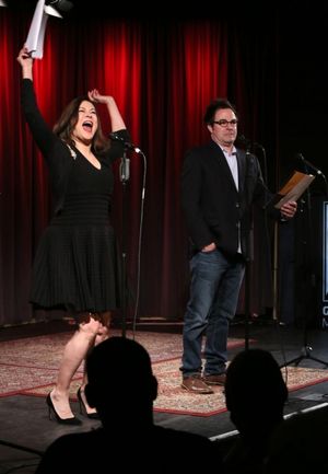 Jennifer Tilly and Roger Bart Photo