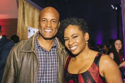Kenny Leon with director Kamilah Forbes Photo