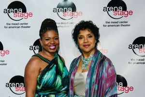 THE BLOOD QUILT Playwright Katori Hall with Phylicia Rashad, honorary event chair Photo