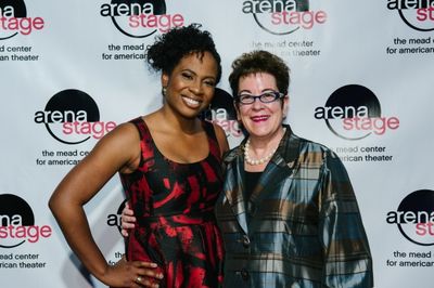 Director Kamilah Forbes and Arena Stage Artistic Director Molly Smith Photo