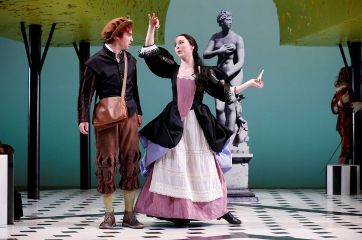 Rusty Ross and Rebekah Brockman at 