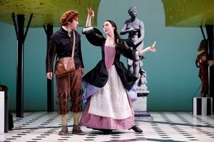 Rusty Ross and Rebekah Brockman @ BroadwayWorld Rusty Ross and Rebekah Brockman Photo