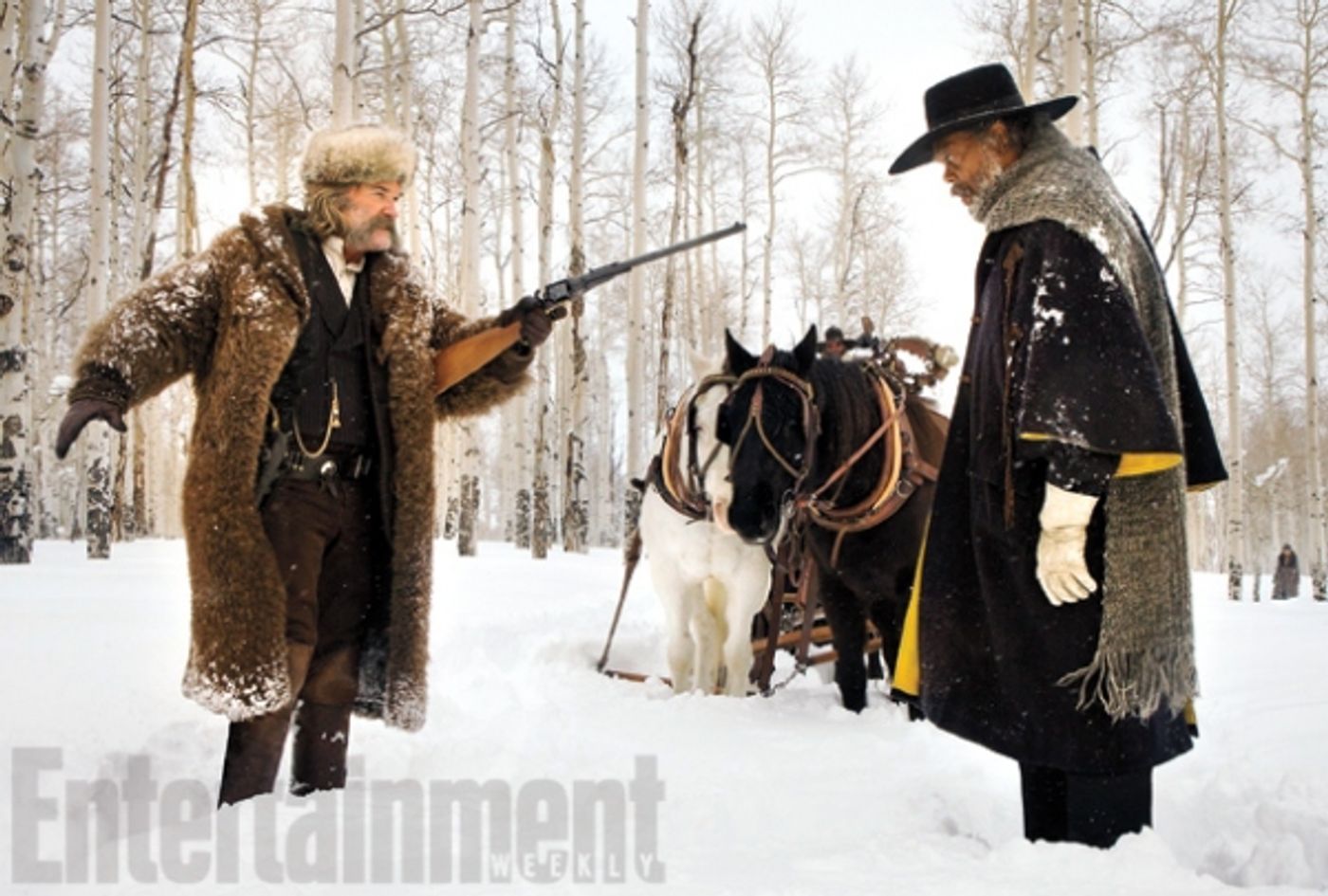 Photo Flash: First Look at Quentin Tarantino's HATEFUL EIGHT Photo Flash: First Look at Quentin Tarantino's HATEFUL EIGHT Image