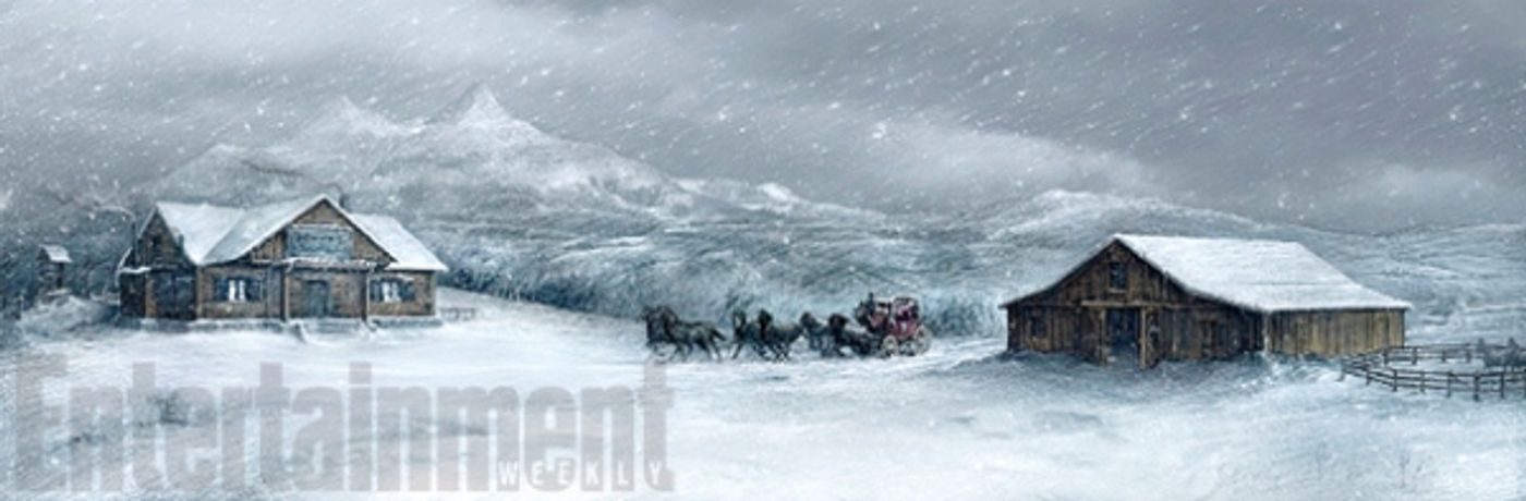 Photo Flash: First Look at Quentin Tarantino's HATEFUL EIGHT Photo Flash: First Look at Quentin Tarantino's HATEFUL EIGHT Image