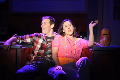 John Bolton as Ernie and Farah Alvin as Pam Photo