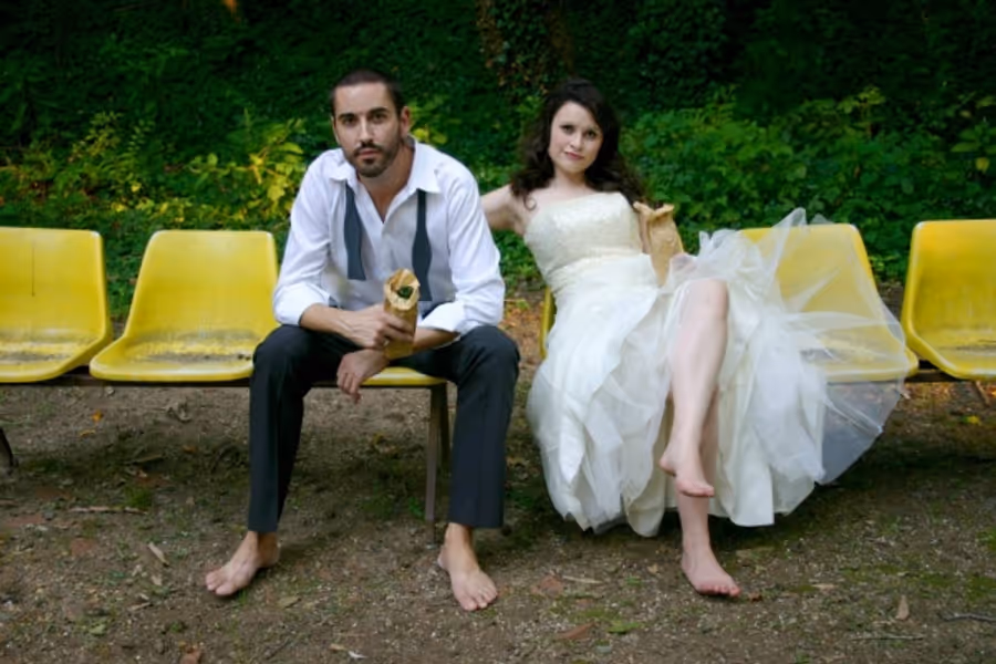 Photo Flash: First Look at Brian Clowdus and Laura Floyd in Serenbe's TIME BETWEEN US, Opening 7/26 Image