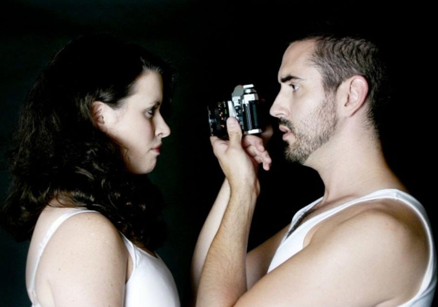 Photo Flash: First Look at Brian Clowdus and Laura Floyd in Serenbe's TIME BETWEEN US, Opening 7/26 Image