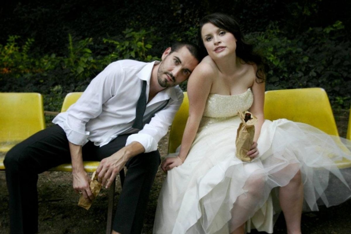 Brian Clowdus and Laura Floyd at 