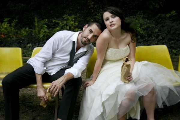 Brian Clowdus and Laura Floyd Photo