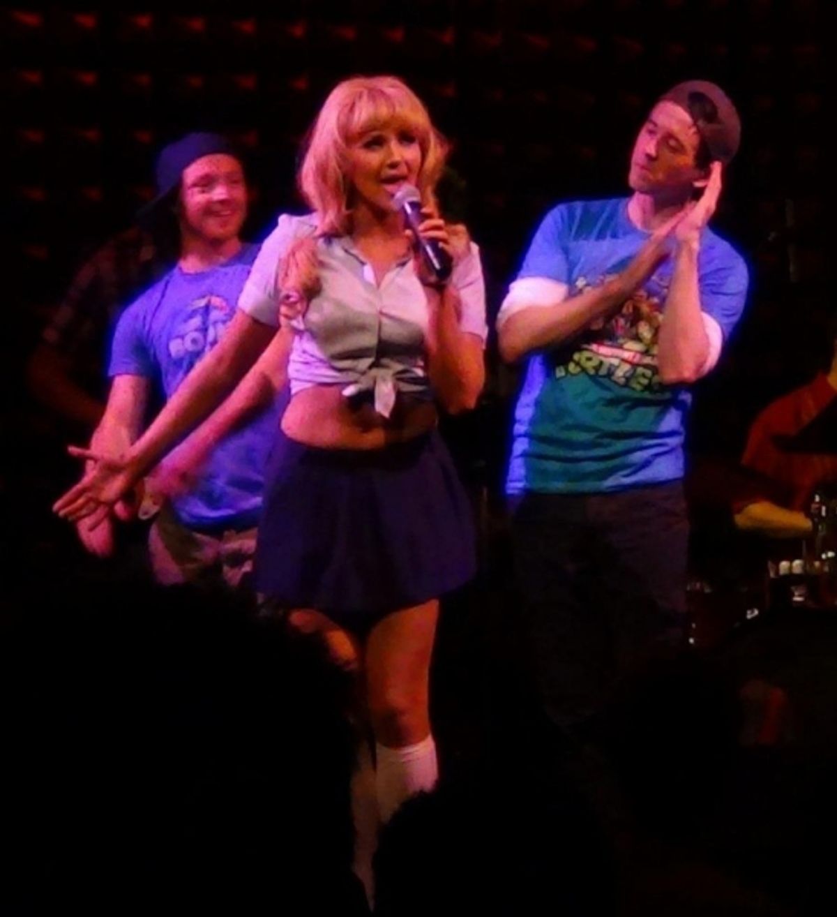 Steffanie Leigh, Eric Hatch and Garret Hawe at 