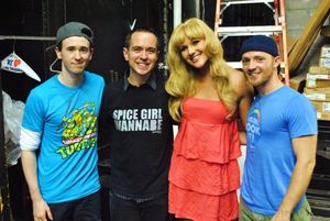 Garett Hawe, Benjamin Rauhala, Steffanie Leigh and Eric Hatch Photo