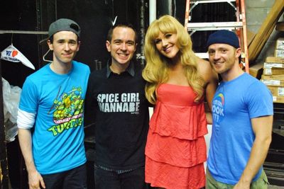 Garett Hawe, Benjamin Rauhala, Steffanie Leigh and Eric Hatch Photo