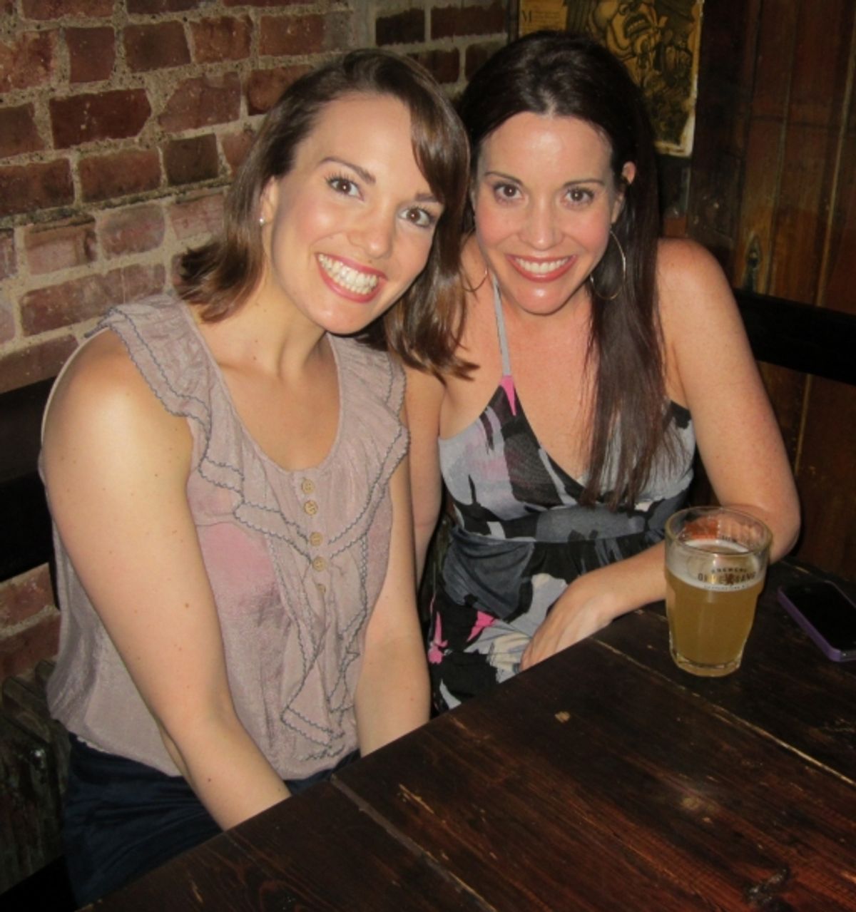 Kara Lindsay and Jenna Leigh Green at 