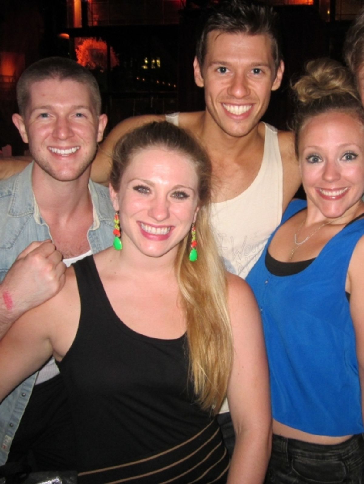 Eric Krop, Constantine Rousouli, Jessica Waxman and Tracy McDowell at 