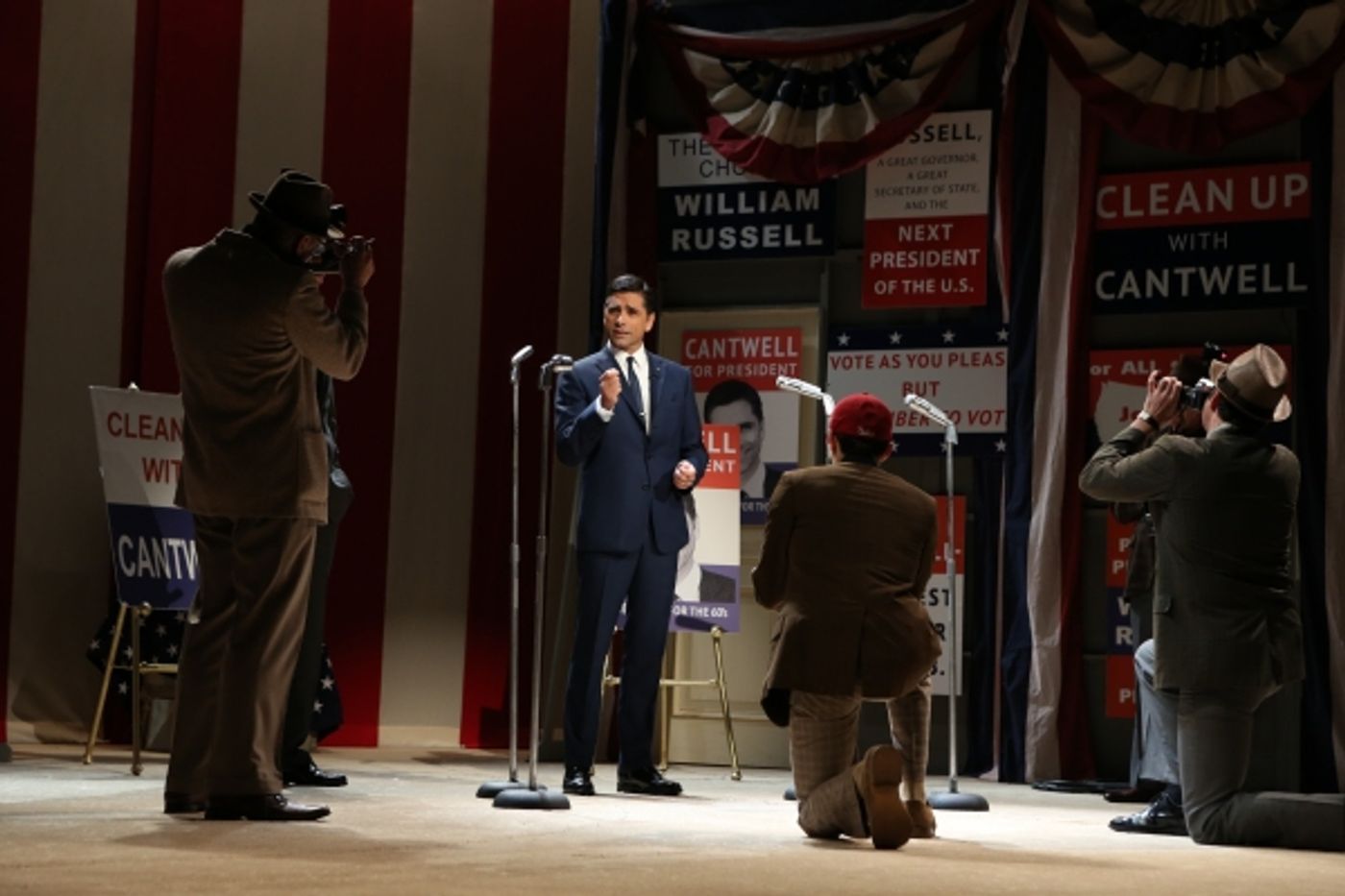Photo Flash: First Look at Elizabeth Ashley, Cybill Shepherd & More in Gore Vidal's THE BEST MAN!  Image