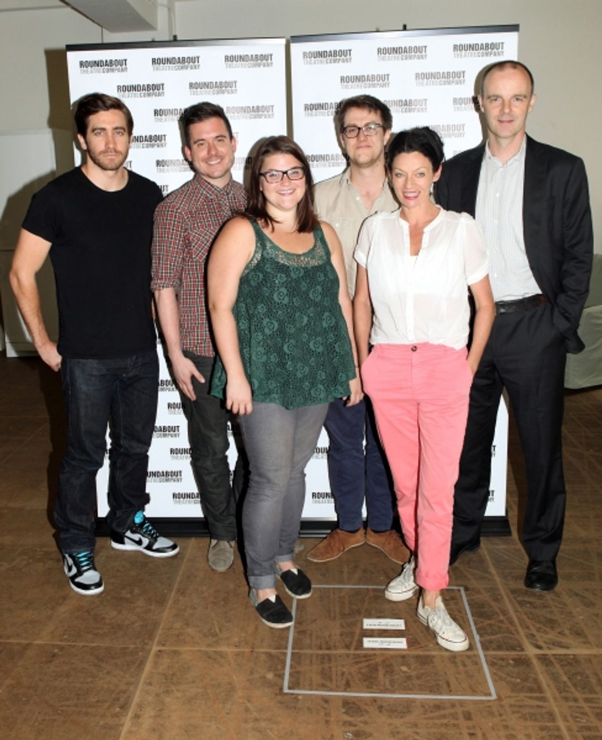 Jake Gyllenhaal, Michael Longhurst, Annie Funk, Nick Payne, Michelle Gomez, and Brian F. O'Byrne at 