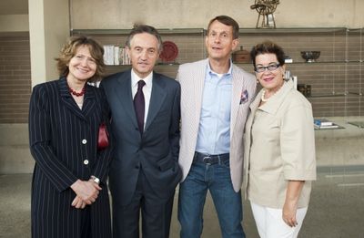 Laura Bisogniero, Italian Ambassador Claudio Bisogniero, Washington AIDS Partnership  Photo