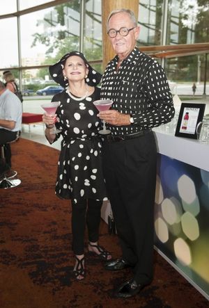 Arena Stage Board Vice Chair Judy Lynn Prince with Bob Haiman Photo