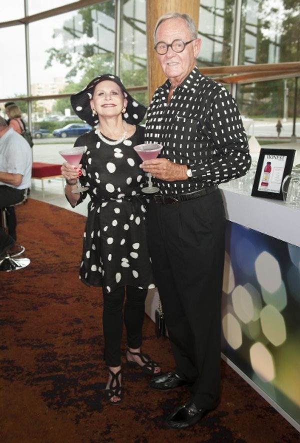 Arena Stage Board Vice Chair Judy Lynn Prince with Bob Haiman Photo