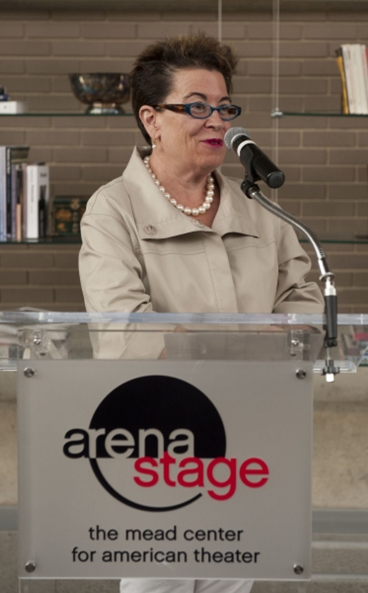 Arena Stage Artistic Director Molly Smith at 