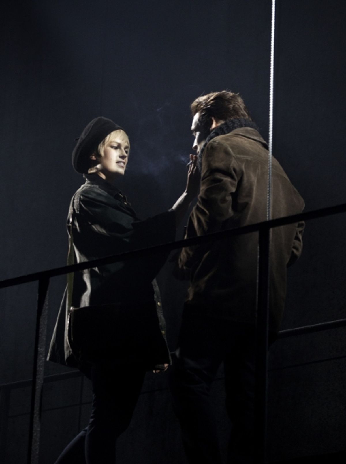 Isabella Calthorpe and Nick Blood at 