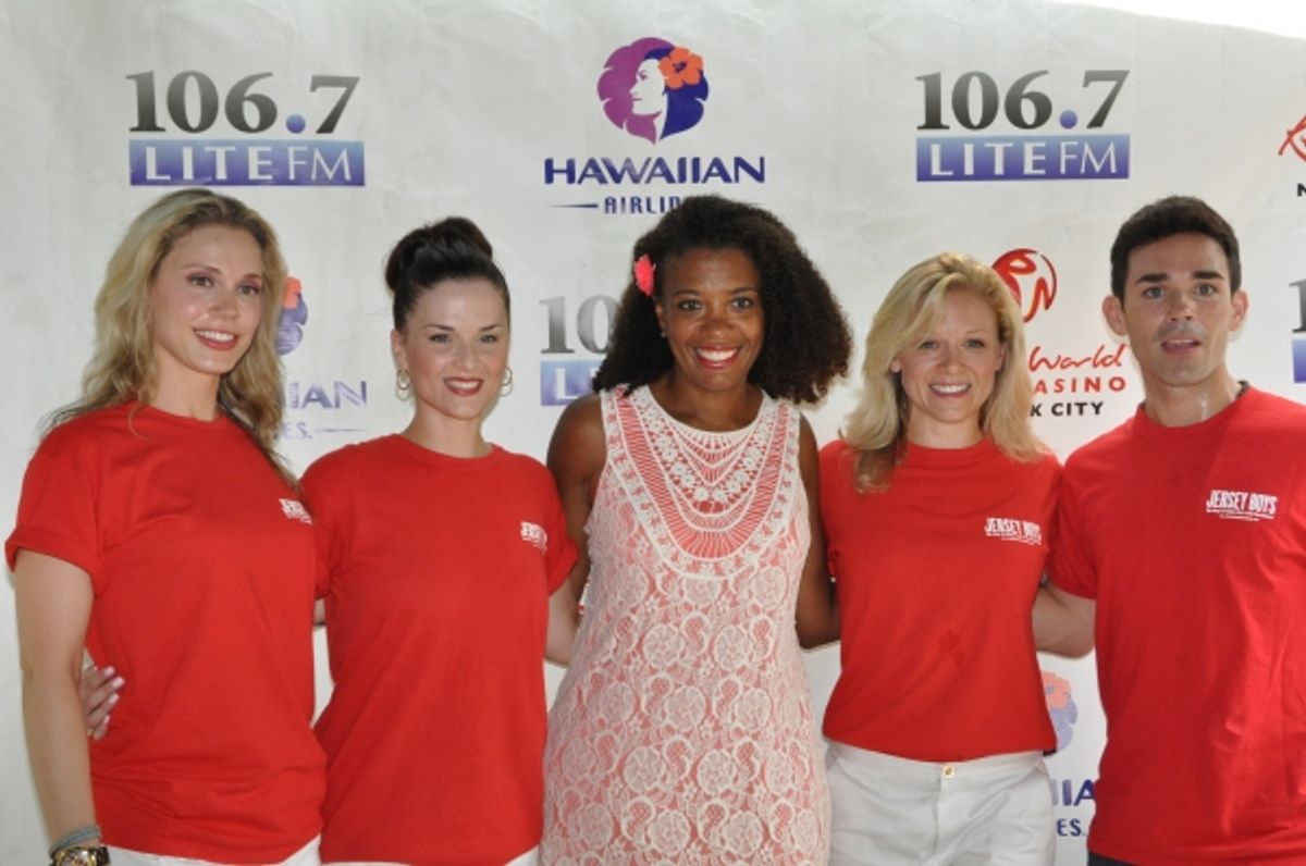 Jessica Rush, Katie O'Toole, Helen Little, Cara Cooper and Dominic Scaglione Jr. at 