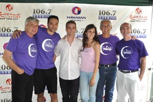 John Davidson, Jeremiah James, Aaron Carter, Juliette Trafton, Scott Willis and Tom F Photo