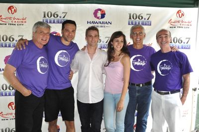 John Davidson, Jeremiah James, Aaron Carter, Juliette Trafton, Scott Willis and Tom F Photo