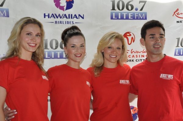 Jessica Rush, Katie O'Toole, Cara Cooper and Dominic Scaglione Jr. Photo