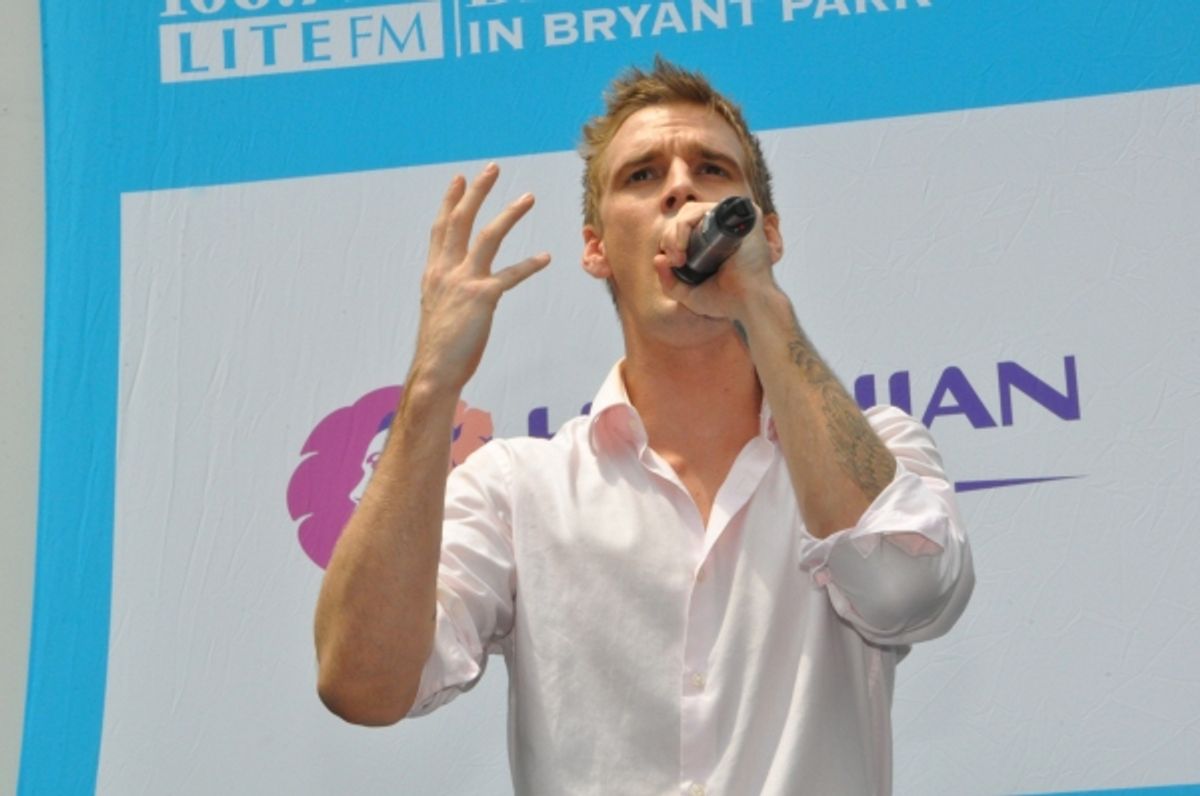 Aaron Carter at 