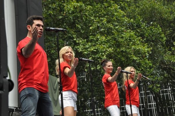 Dominic Scaglione Jr., Cara Cooper, Katie O'Toole and Jessica Rush Photo