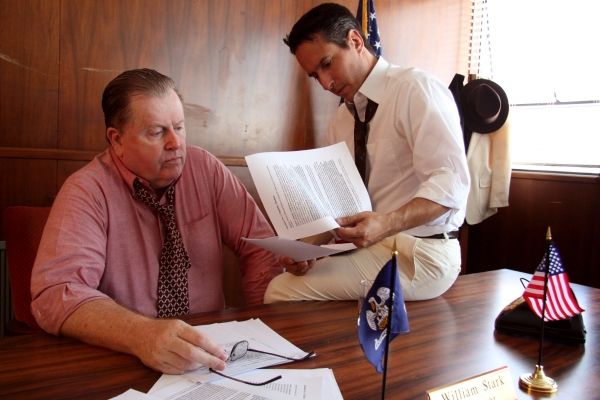 Thomas Evans and Gordon Carmadelle Photo