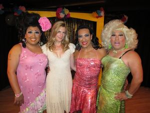 Kay Sedia, Thea Gill, Chita Parol, Frieda Laye Photo