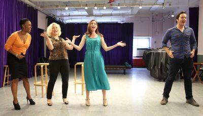 Brenda Braxton, Babs Winn, Catherine Porter  & Danny Bernardy Photo