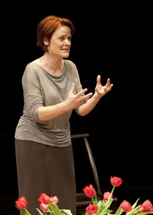 Erika Rolfsrud as Veronica Novak in the San Diego Premiere of God of Carnage by Yasmina Reza, translated by Christopher Hampton and directed by Richard Seer, July 27 - Sept. 2, 2012 at The Old Globe. Photo by Henry DiRocco. @ BroadwayWorld Erika Rolfsrud as Veronica Novak in the San Diego Premiere of God of Carnage by Yasmi Photo