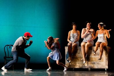 Joseph Medeiros, Olivia Alboher and Company Photo