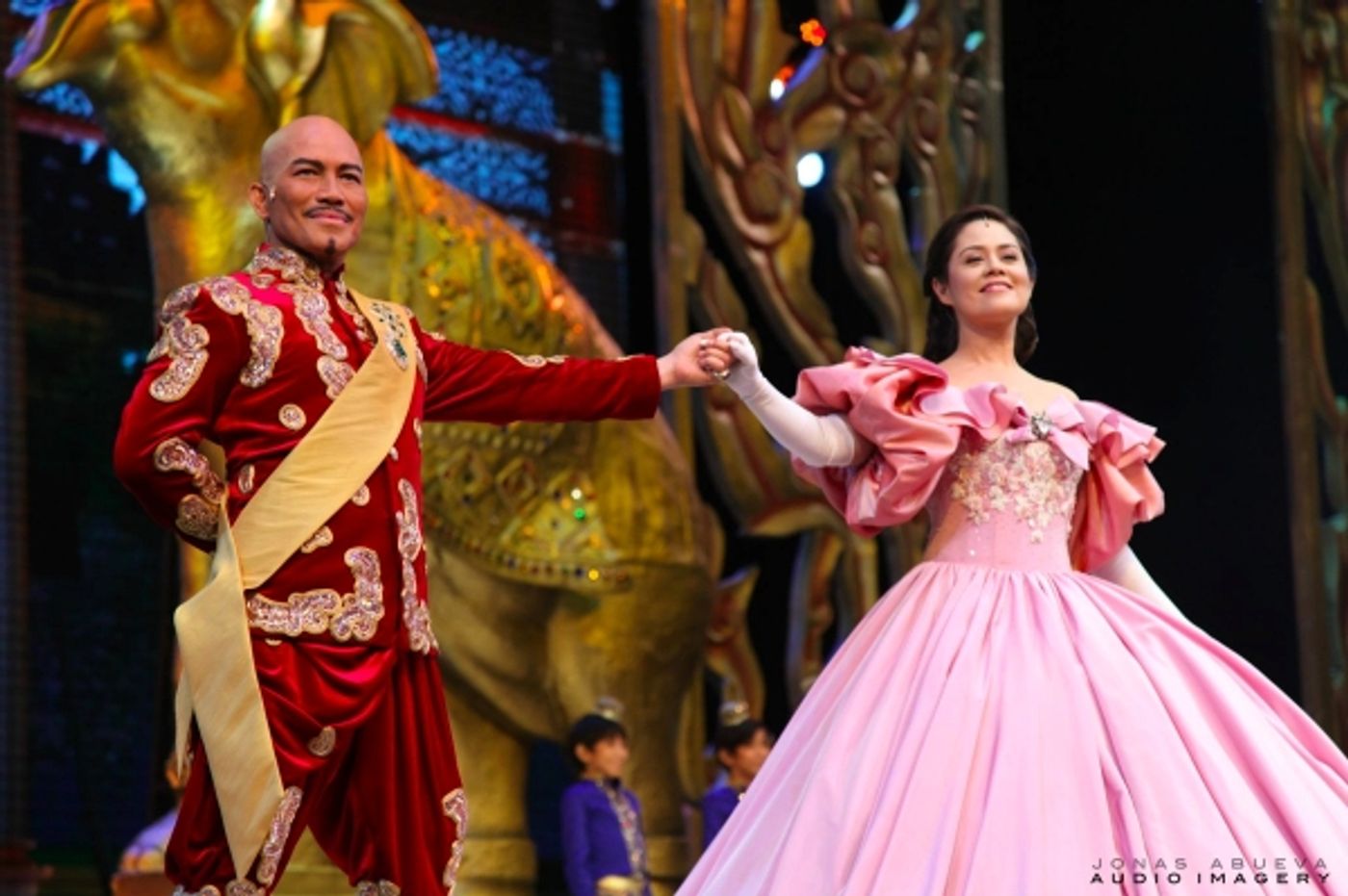 Photo Flash: Leo Valdez & Monique Wilson Star in THE KING AND I, Opening Tonight, Sept 15  Image
