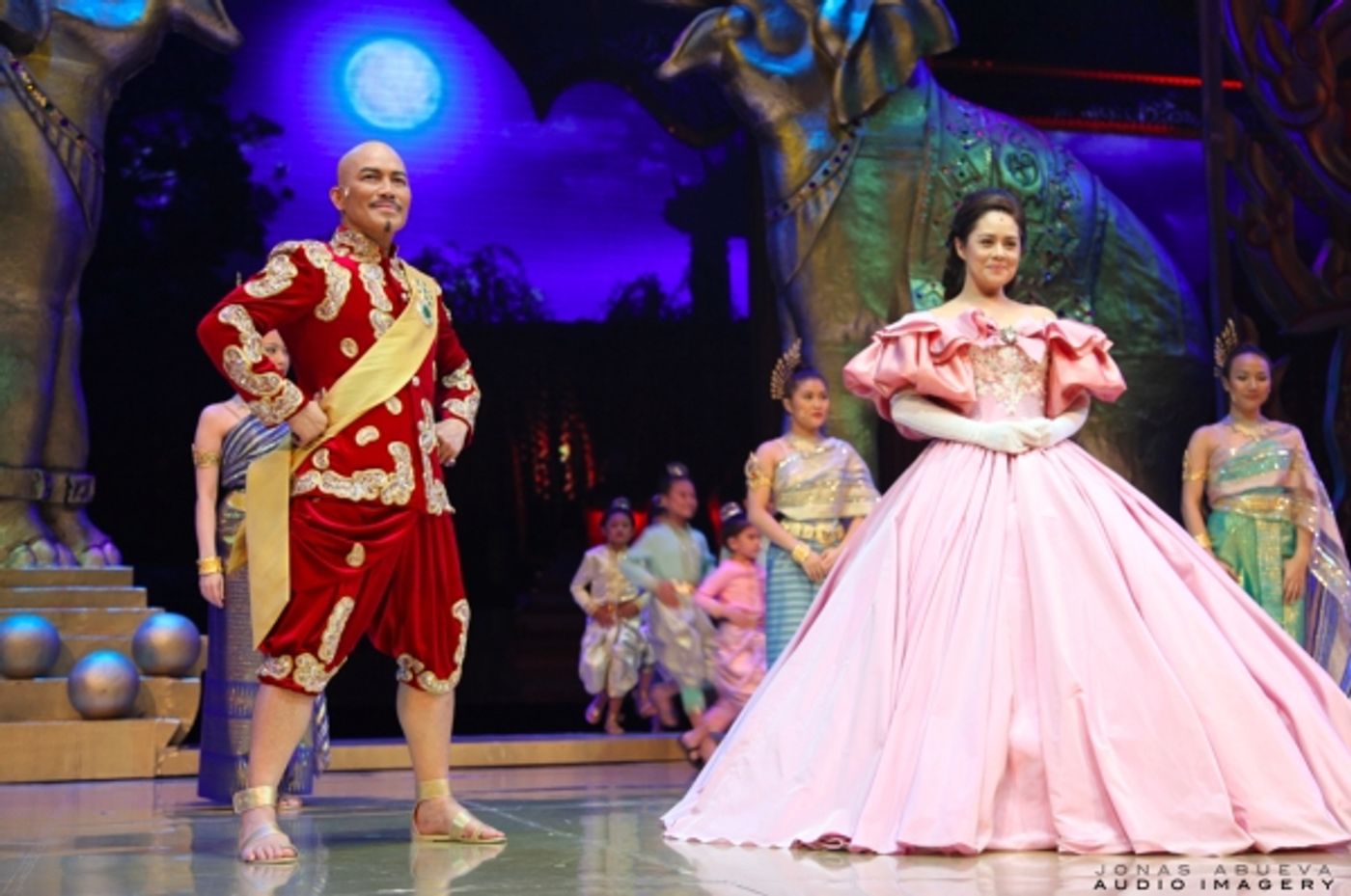Photo Flash: Leo Valdez & Monique Wilson Star in THE KING AND I, Opening Tonight, Sept 15  Image