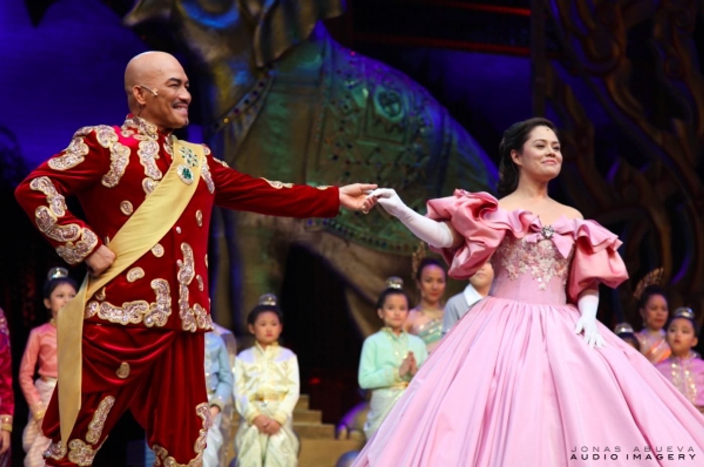 Photo Flash: Leo Valdez & Monique Wilson Star in THE KING AND I, Opening Tonight, Sept 15  Image
