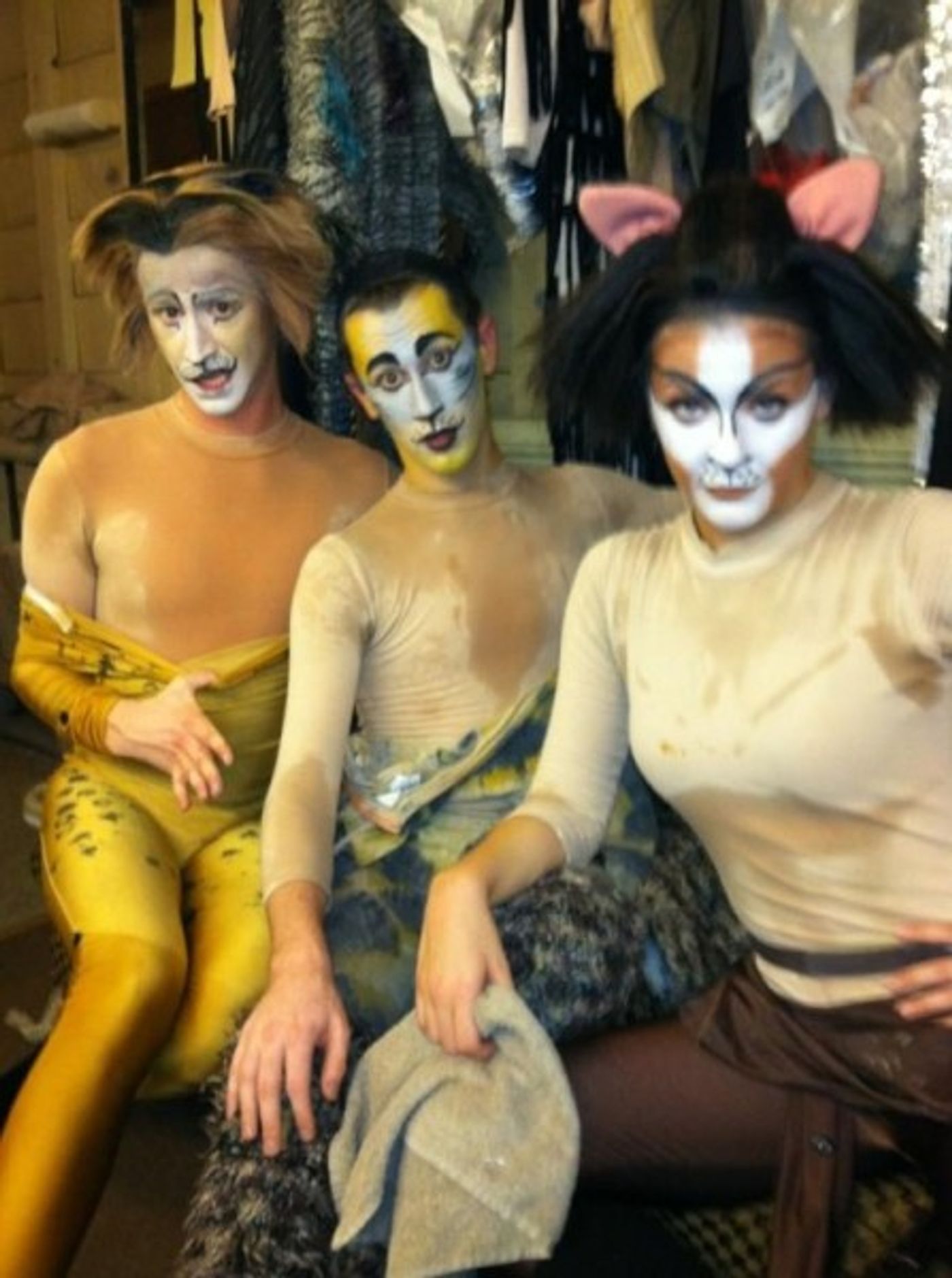 Photo Flash: Saturday Intermission Pics, July 28 - Olympic Tributes from NEWSIES, NICE WORK and More!  Image