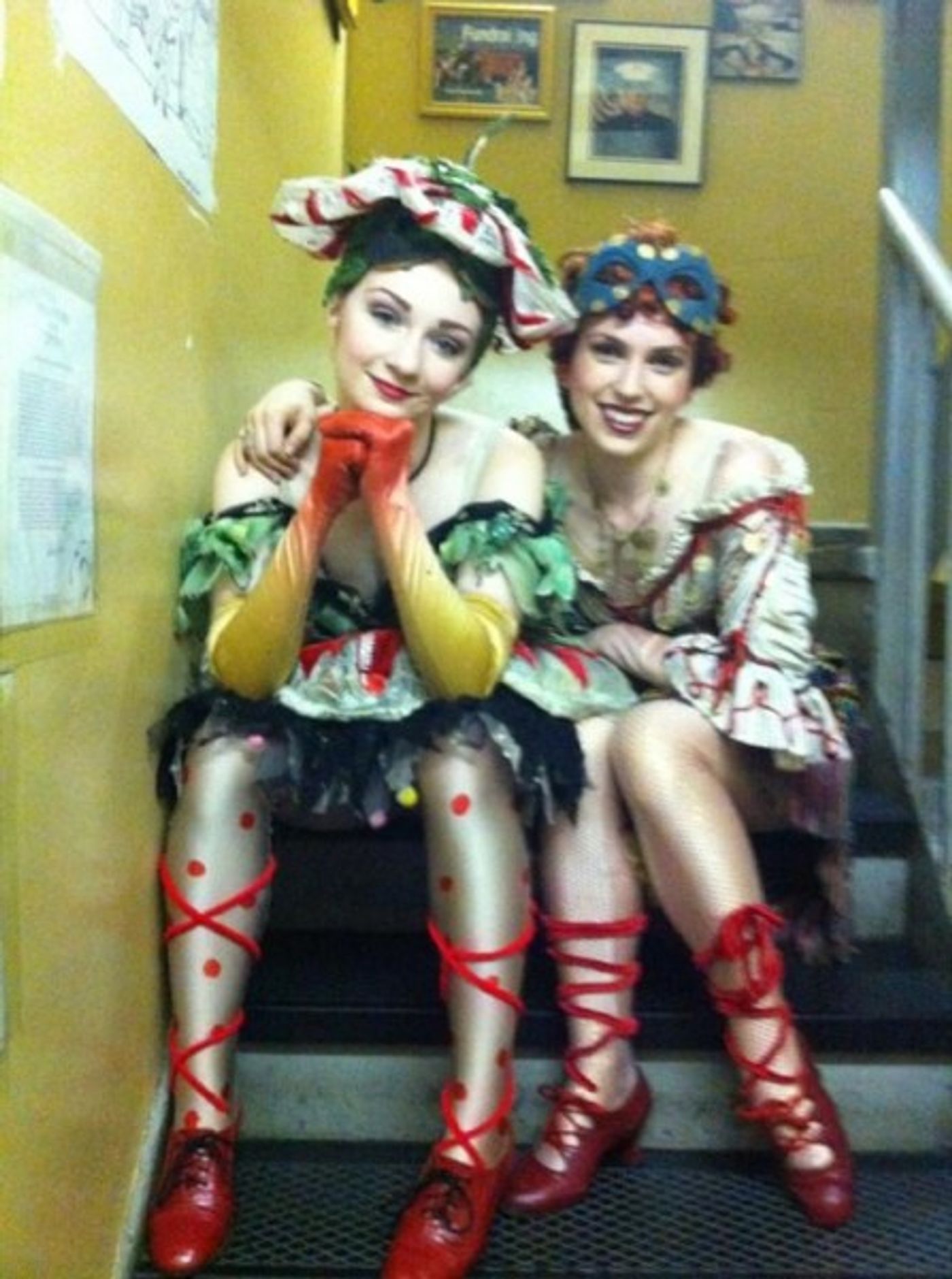 Photo Flash: Saturday Intermission Pics, July 28 - Olympic Tributes from NEWSIES, NICE WORK and More!  Image