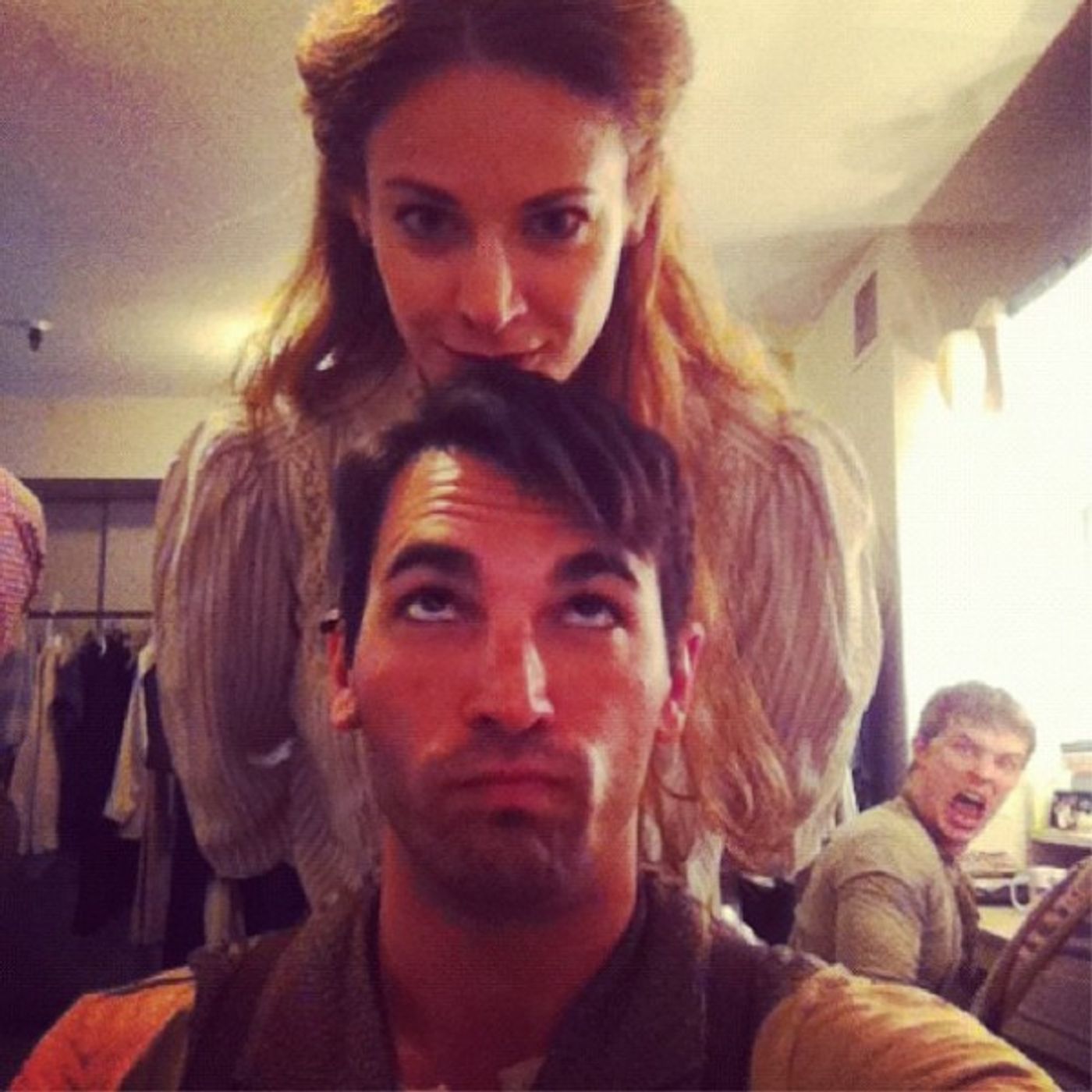 Photo Flash: Saturday Intermission Pics, July 28 - Olympic Tributes from NEWSIES, NICE WORK and More!  Image